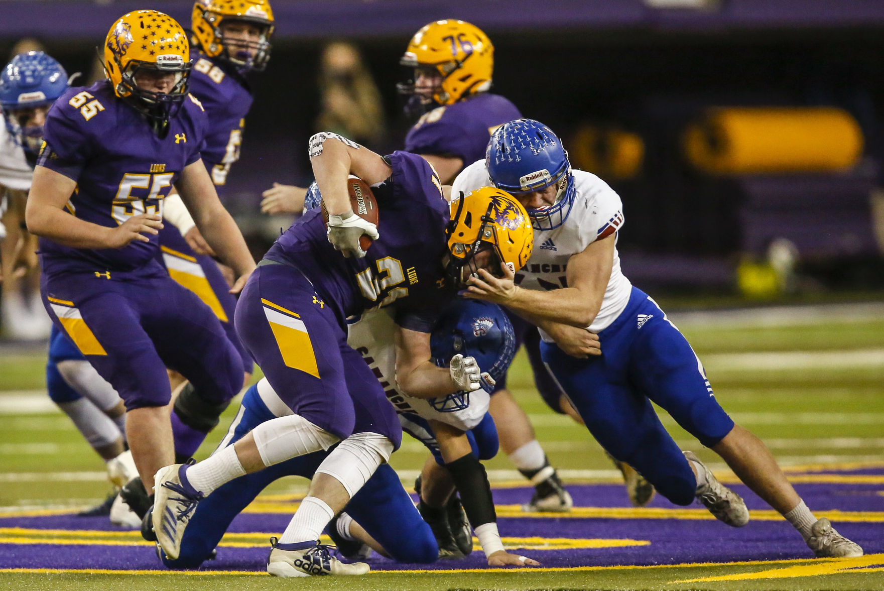 State Football 2A Central Lyon/George-Little Rock vs. Camanche 2